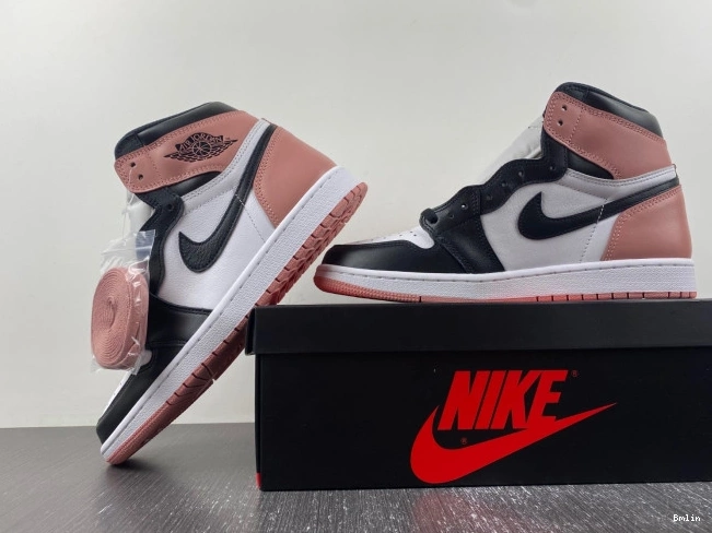 Bmlin shoes 861428-101 Jordan Pink Og High 1 Air Rust Retro Nrg 0713